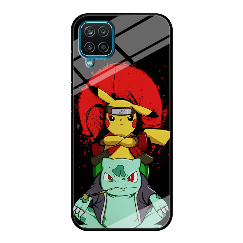 Pikachu Cosplay Naruto And Gamabunta Samsung Galaxy A12 Case
