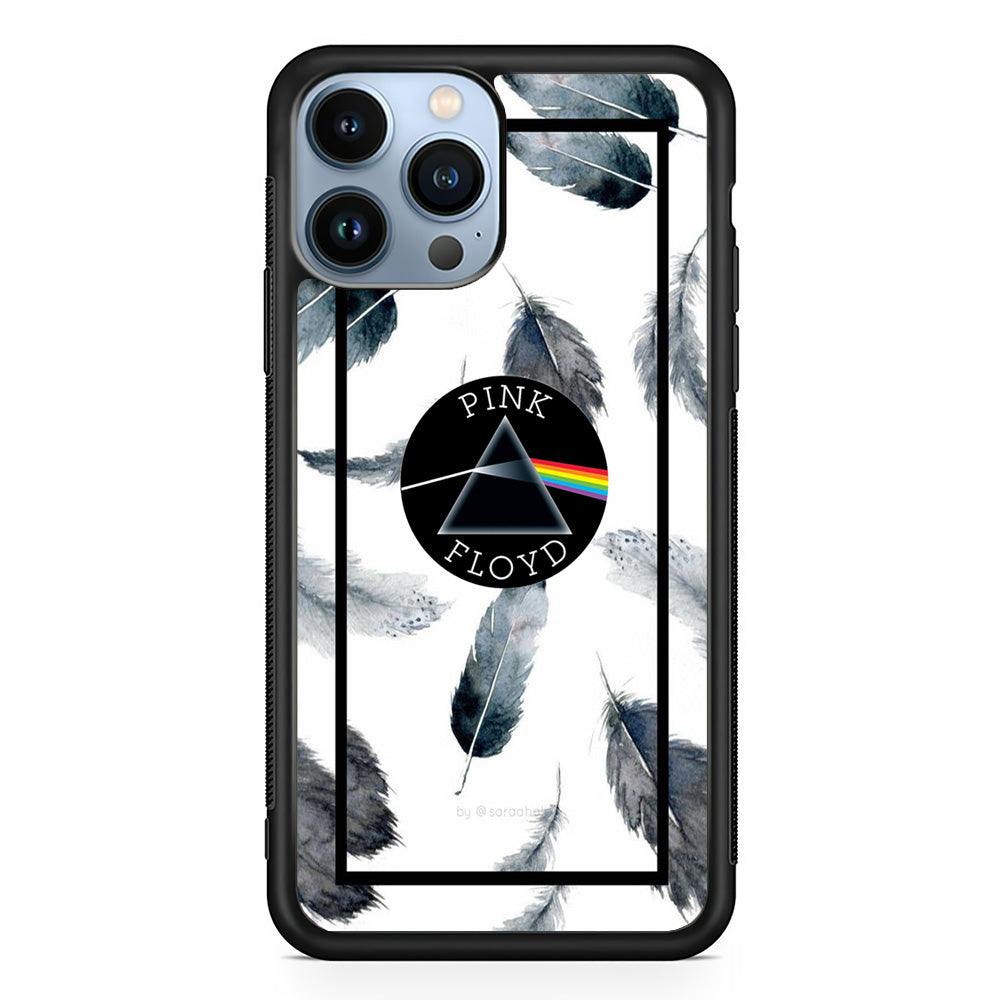 Pink Floyd White Feathers iPhone 14 Pro Max Case