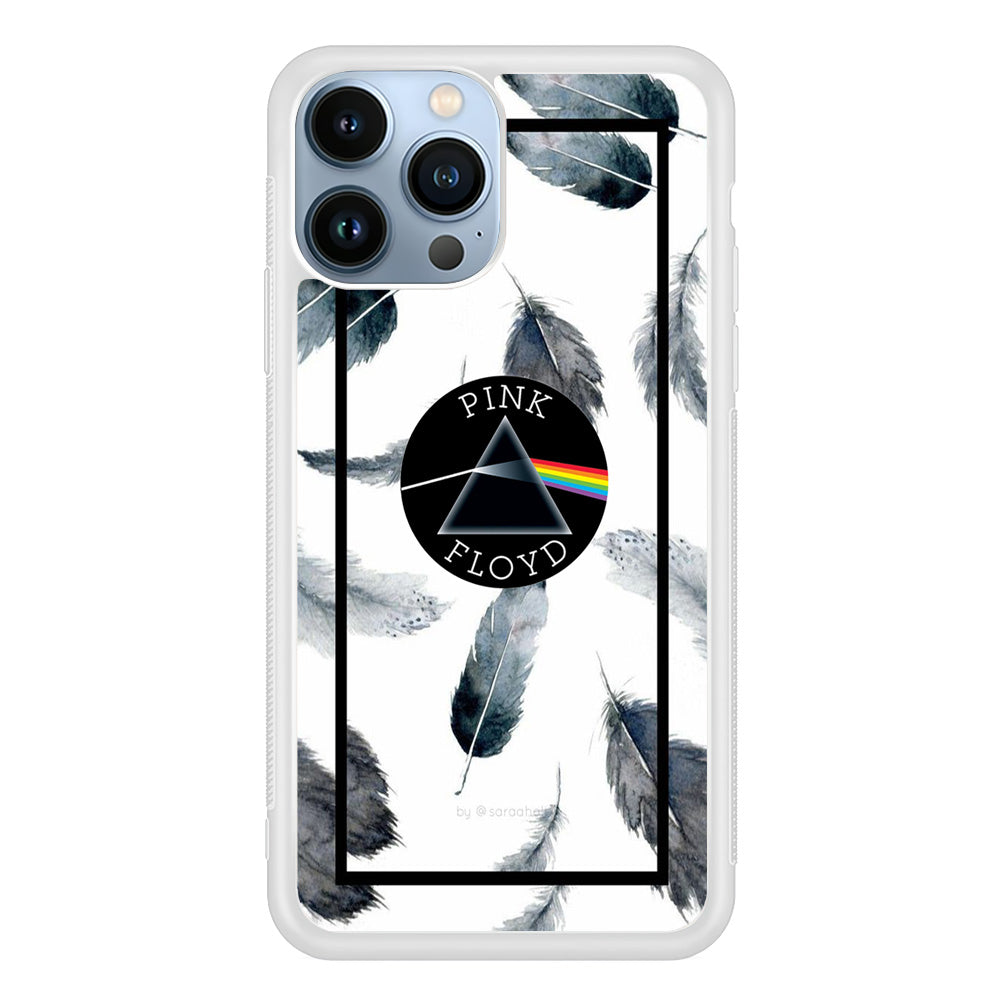 Pink Floyd White Feathers iPhone 14 Pro Max Case