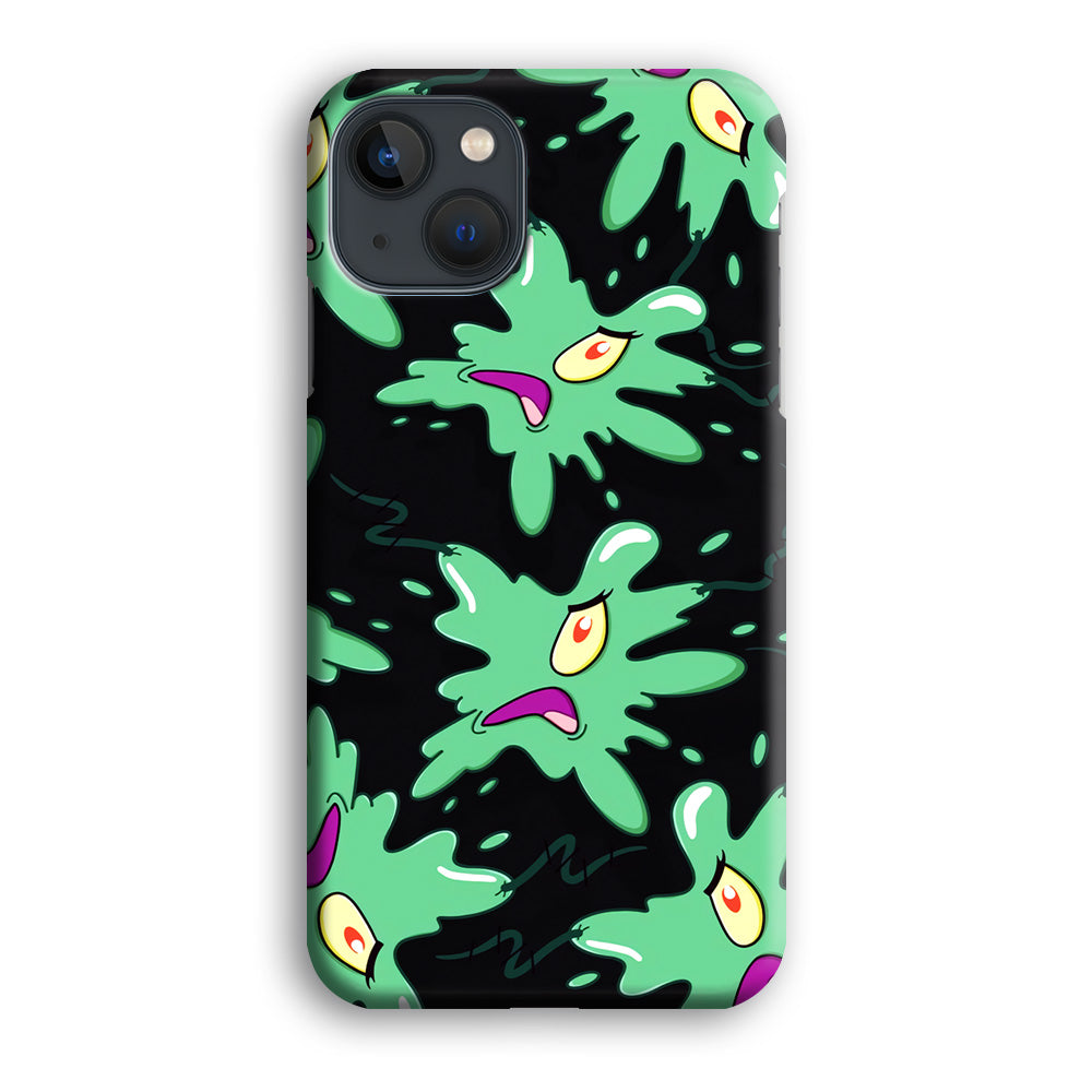 Plankton Flat Character iPhone 15 Plus Case