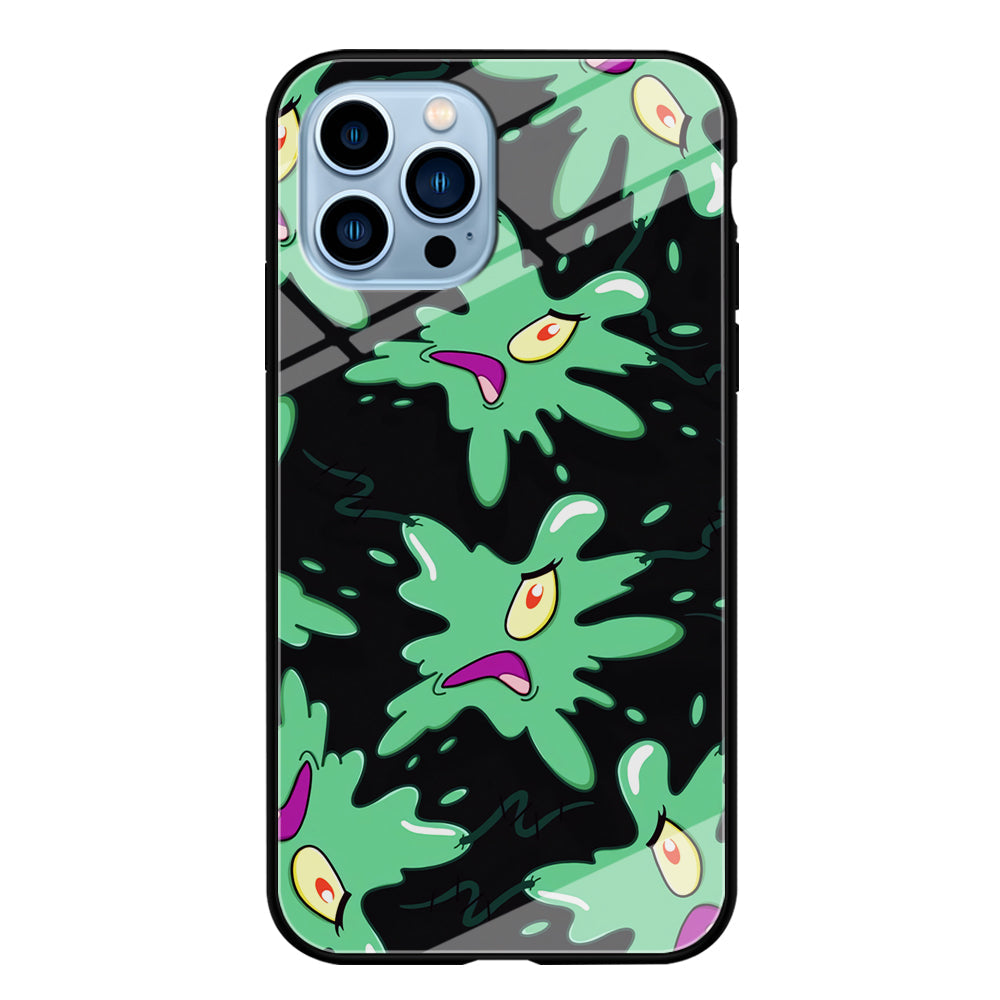 Plankton Flat Character iPhone 14 Pro Max Case