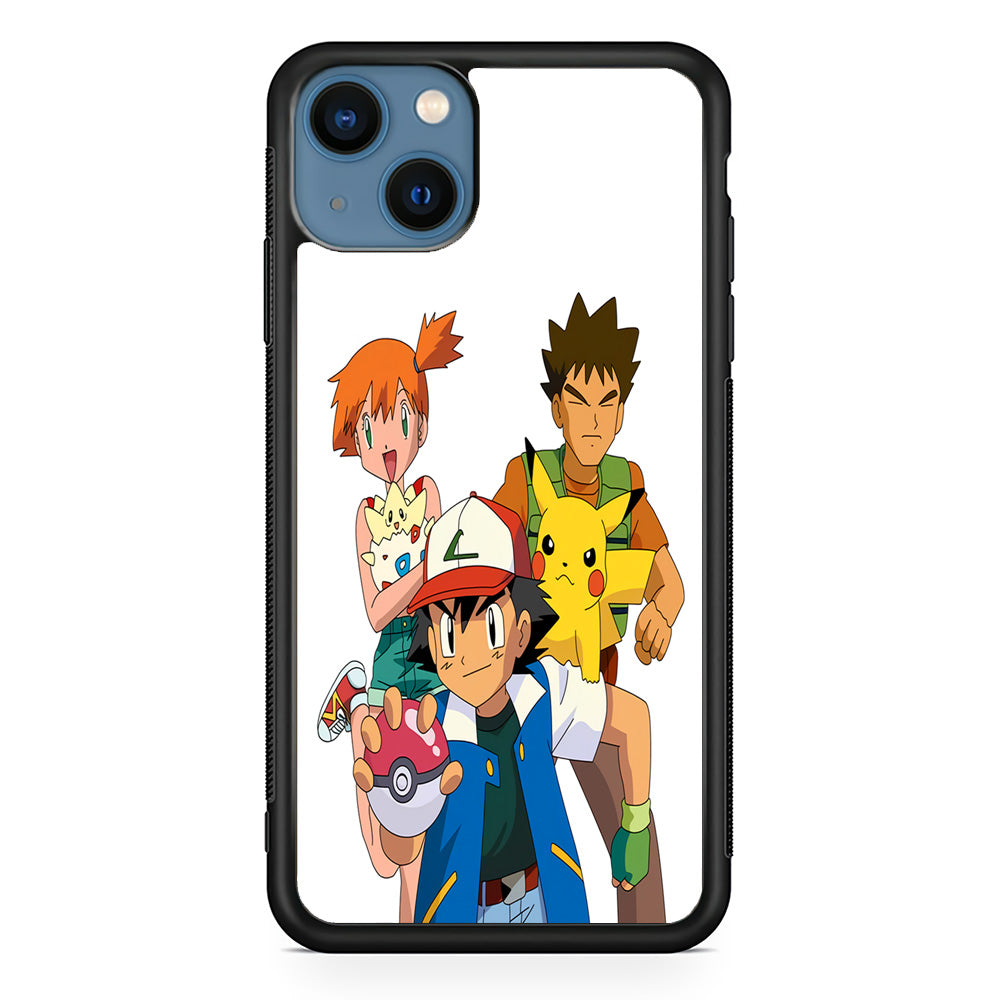 Pokemon Ash Ketchum Team iPhone 15 Case