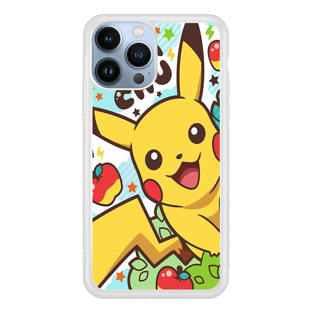 Pokemon Pikachu Art iPhone 14 Pro Case