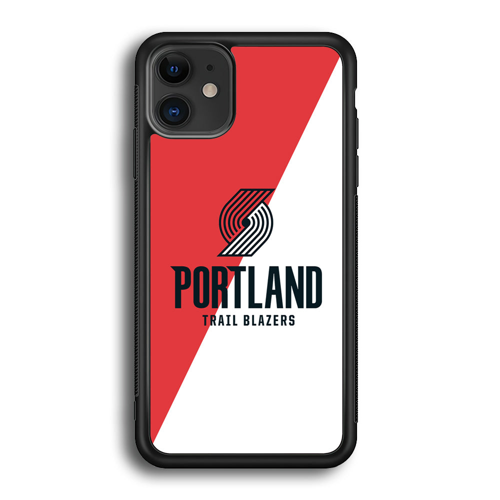 Portland Trail Blazers Team Two Colour iPhone 12 Case