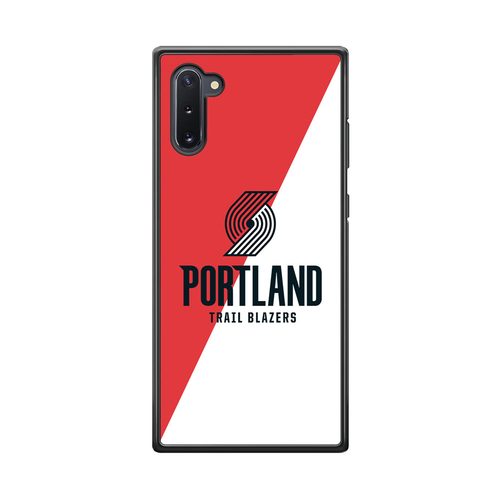Portland Trail Blazers Team Two Colour Samsung Galaxy Note 10 Case