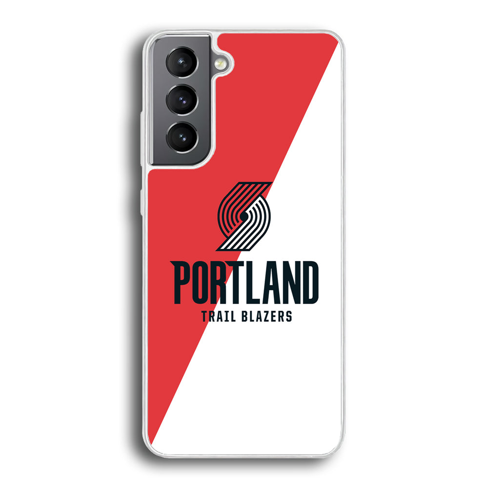 Portland Trail Blazers Team Two Colour Samsung Galaxy S21 Case