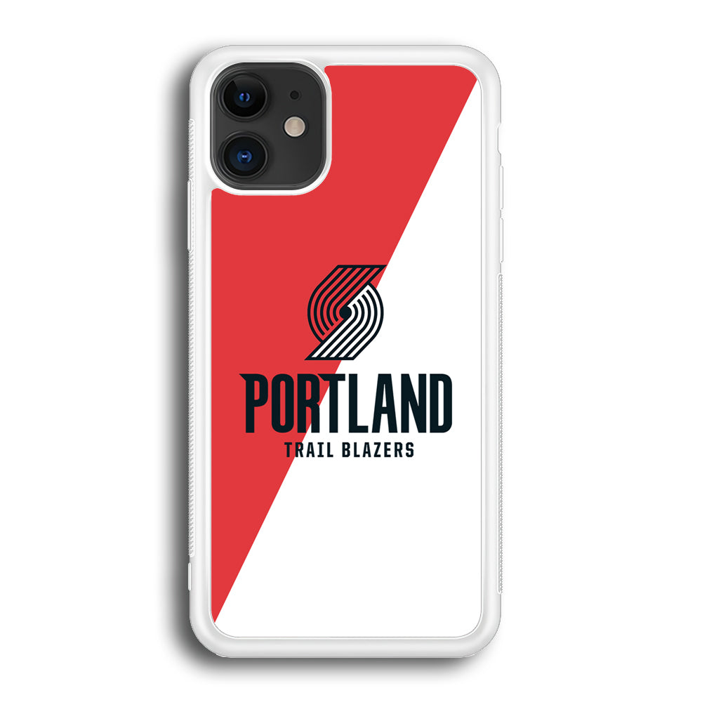 Portland Trail Blazers Team Two Colour iPhone 12 Case