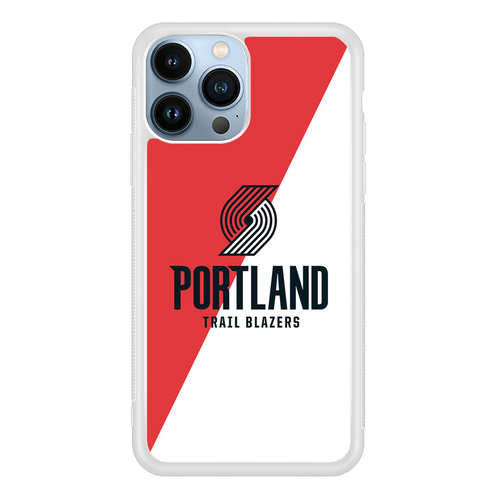 Portland Trail Blazers Team Two Colour iPhone 14 Pro Case