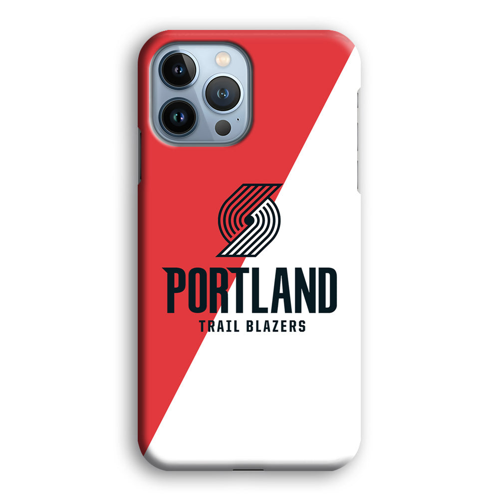 Portland Trail Blazers Team Two Colour iPhone 14 Pro Case