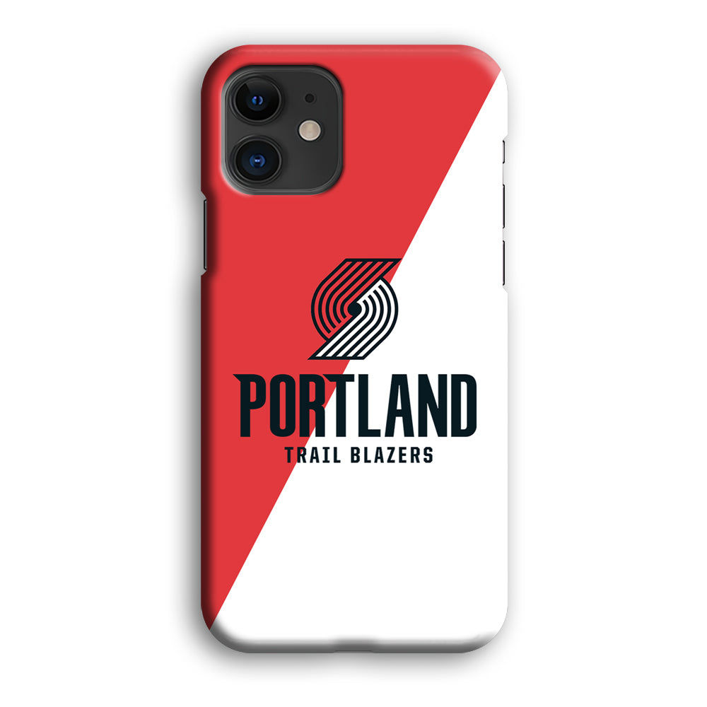 Portland Trail Blazers Team Two Colour iPhone 12 Case