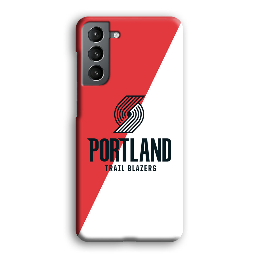 Portland Trail Blazers Team Two Colour Samsung Galaxy S21 Case