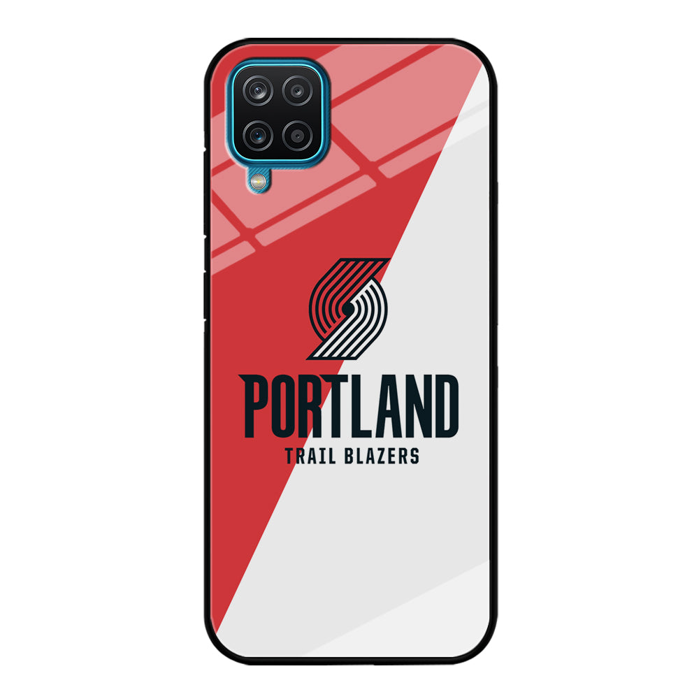 Portland Trail Blazers Team Two Colour Samsung Galaxy A12 Case