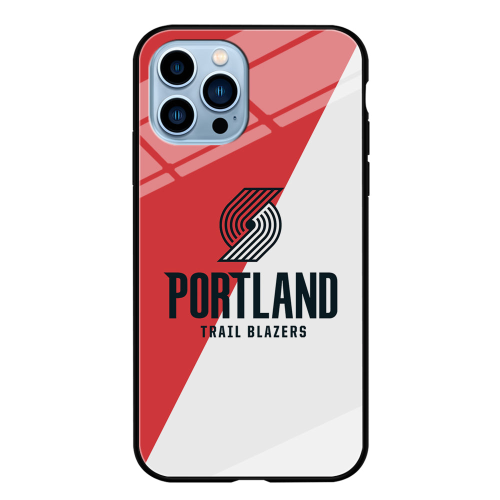 Portland Trail Blazers Team Two Colour iPhone 13 Pro Case