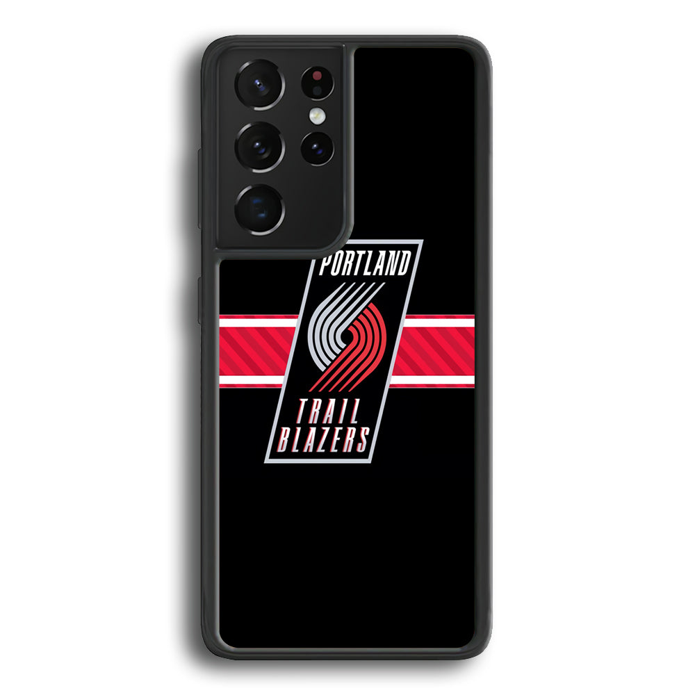 Portland Trailblazers NBA Team Samsung Galaxy S22 Ultra Case - Ezzystore