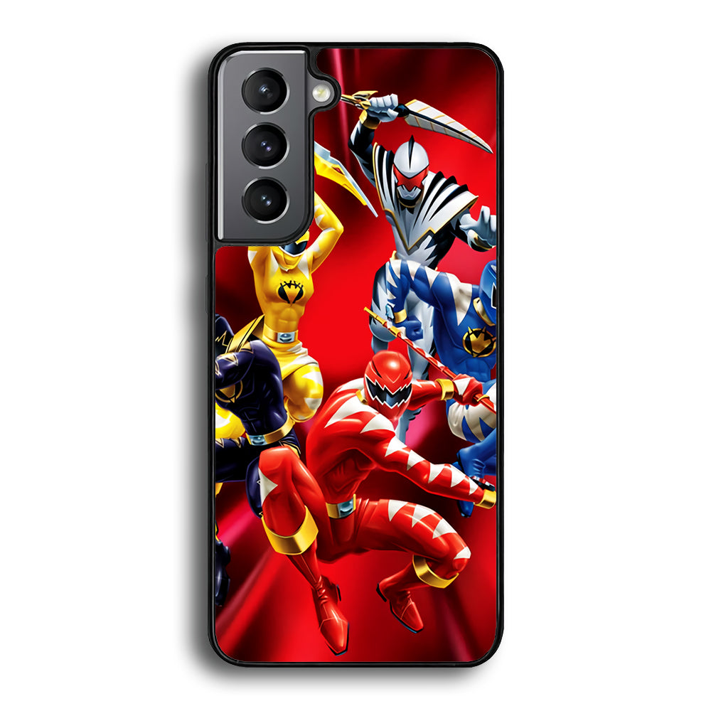 Power Rangers Dino Thunder Team Samsung Galaxy S21 Plus Case