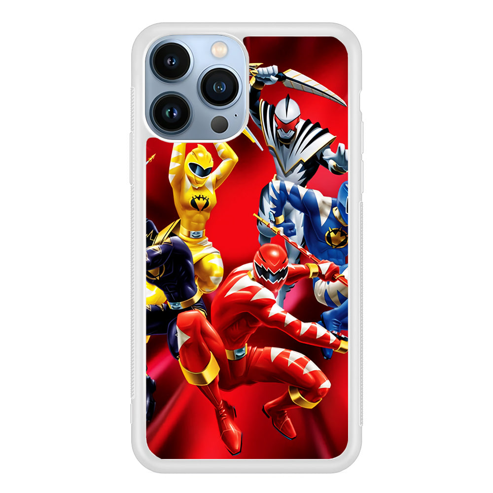 Power Rangers Dino Thunder Team iPhone 14 Pro Case