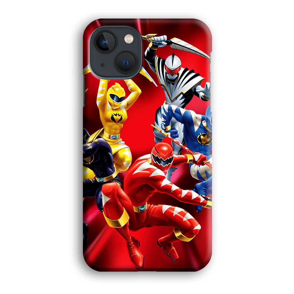 Power Rangers Dino Thunder Team iPhone 13 Case