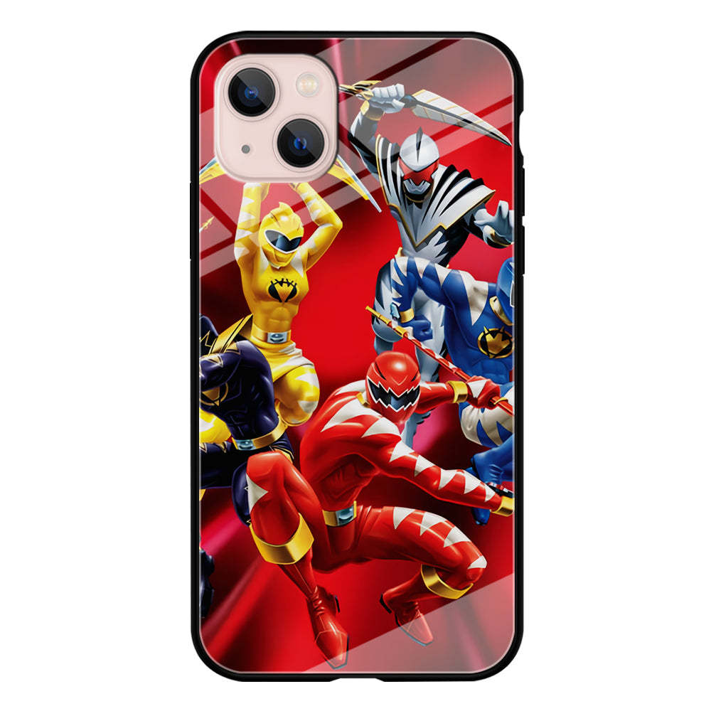 Power Rangers Dino Thunder Team iPhone 14 Plus Case