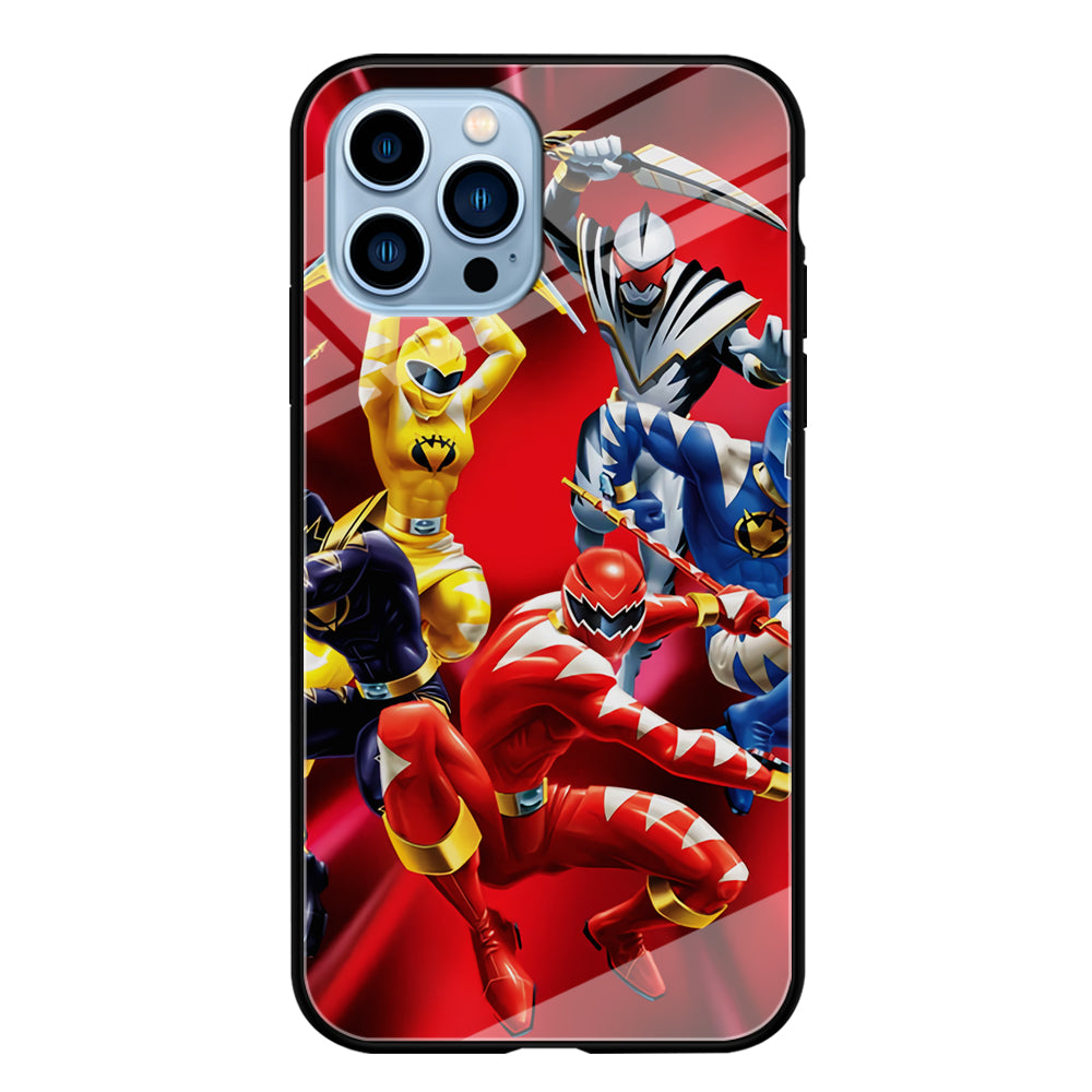 Power Rangers Dino Thunder Team iPhone 14 Pro Case