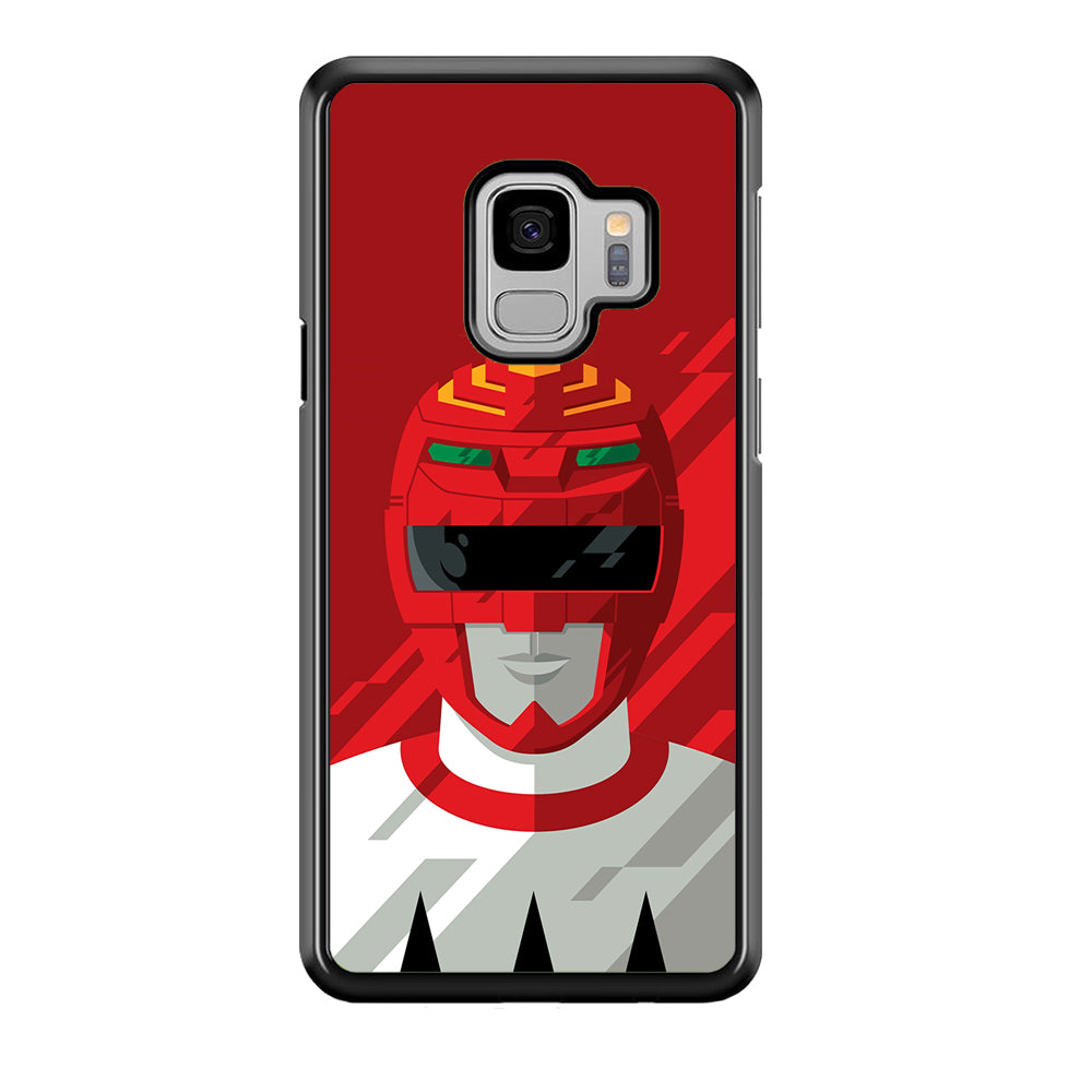 Power Rangers Red Leader Samsung Galaxy S9 Case