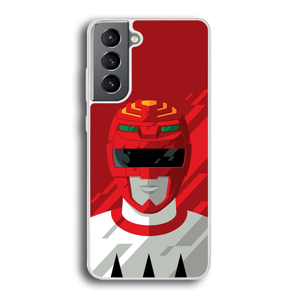 Power Rangers Red Leader Samsung Galaxy S21 Case