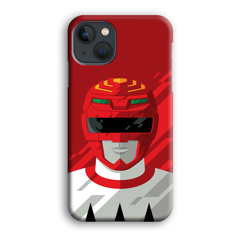 Power Rangers Red Leader iPhone 15 Case