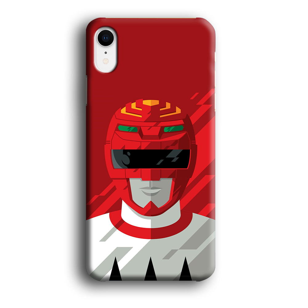 Power Rangers Red Leader iPhone XR Case
