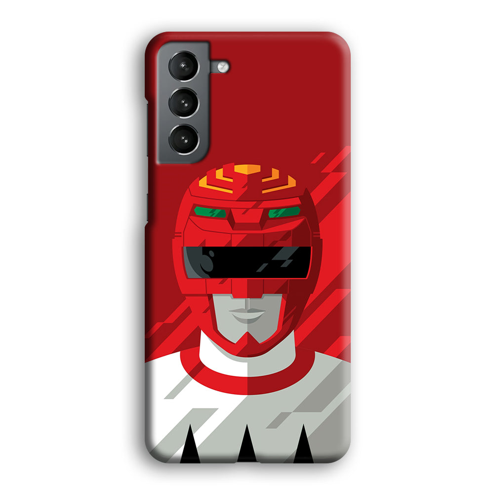 Power Rangers Red Leader Samsung Galaxy S21 Case