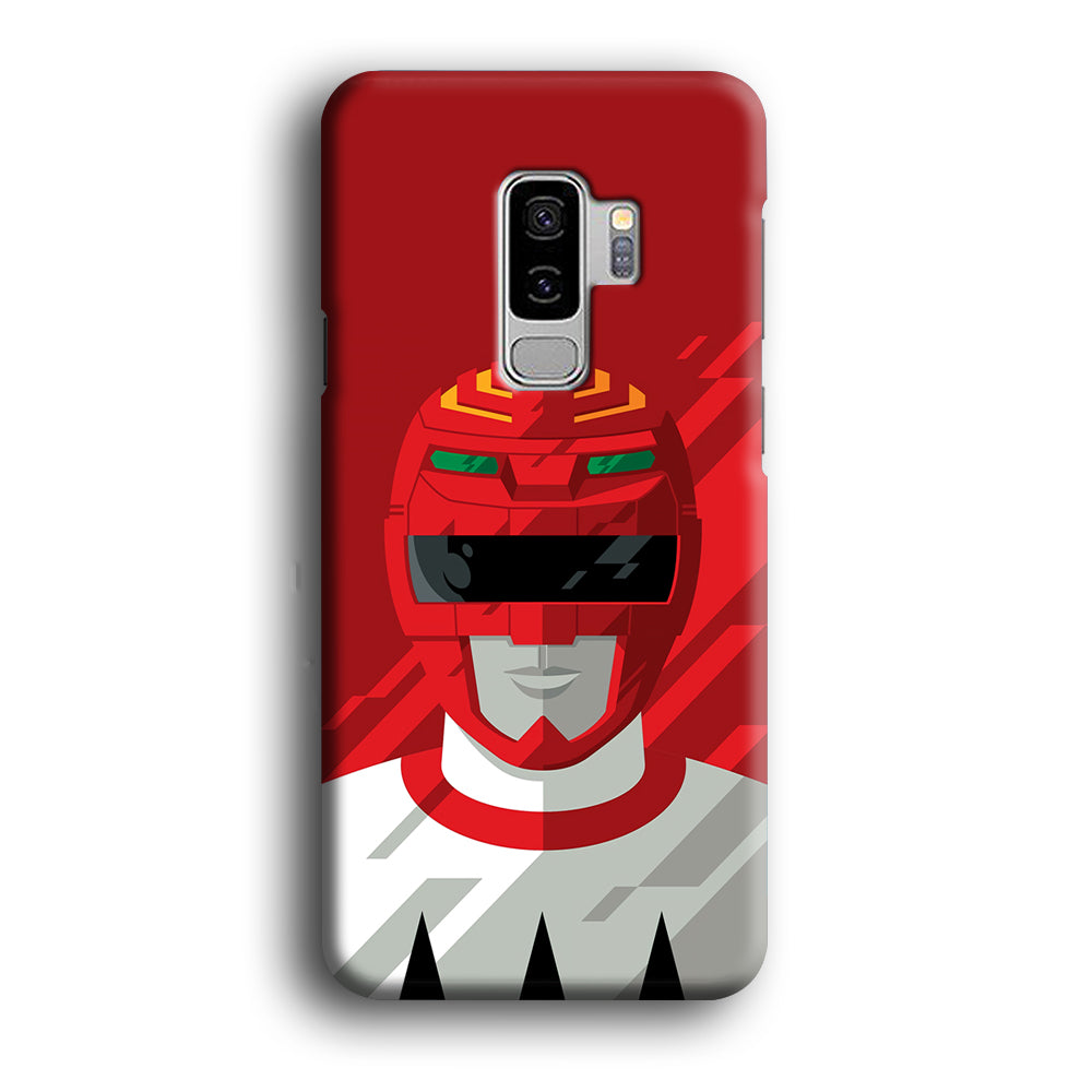 Power Rangers Red Leader Samsung Galaxy S9 Plus Case