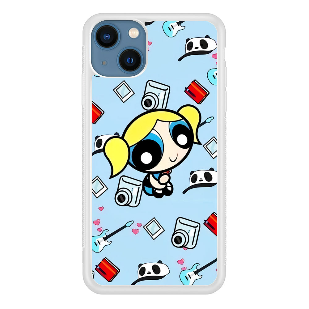 Powerpuff Girl Bubble Aesthetic iPhone 15 Plus Case