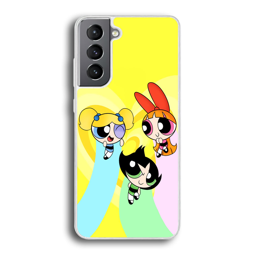 Powerpuff Girls Team As Family Samsung Galaxy S21 Case