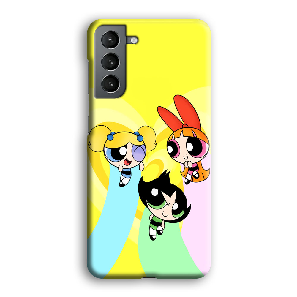 Powerpuff Girls Team As Family Samsung Galaxy S21 Case