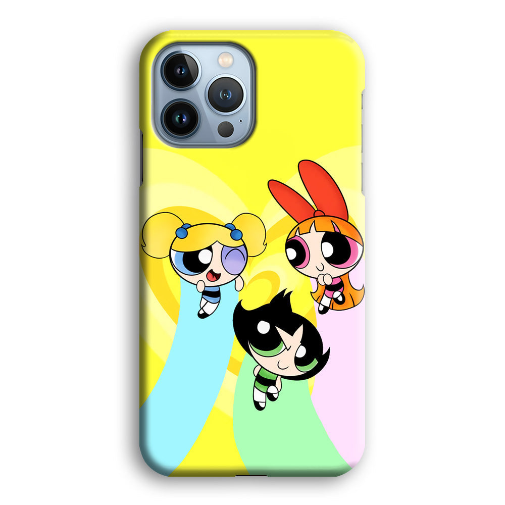 Powerpuff Girls Team As Family iPhone 14 Pro Case