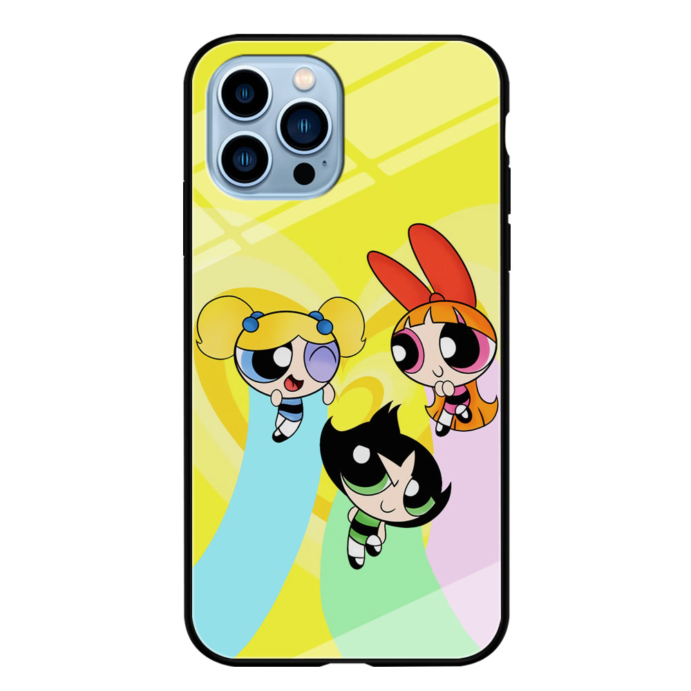 Powerpuff Girls Team As Family iPhone 14 Pro Case