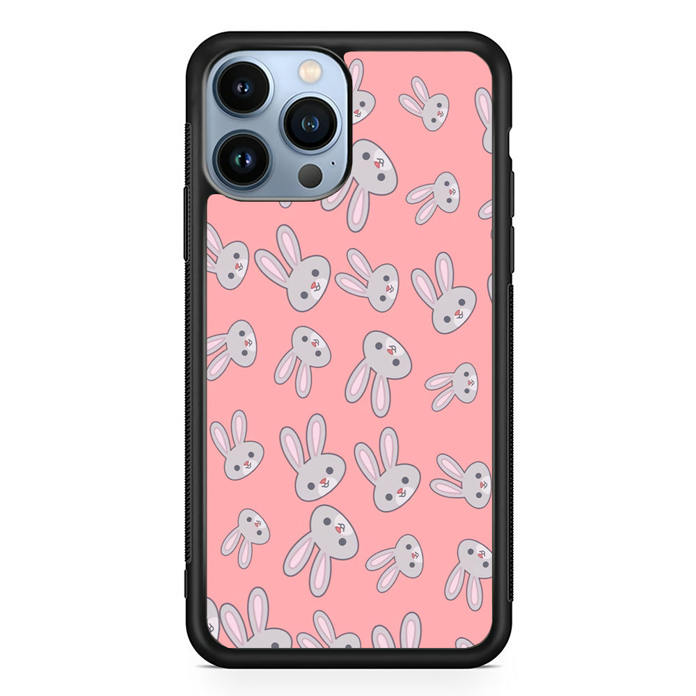 Rabbit Cute Smile iPhone 14 Pro Case