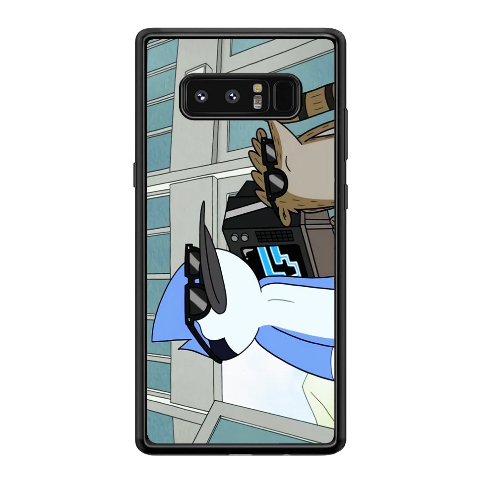 Regular Show Mordecai Abd And Rigby Samsung Galaxy Note 8 Case