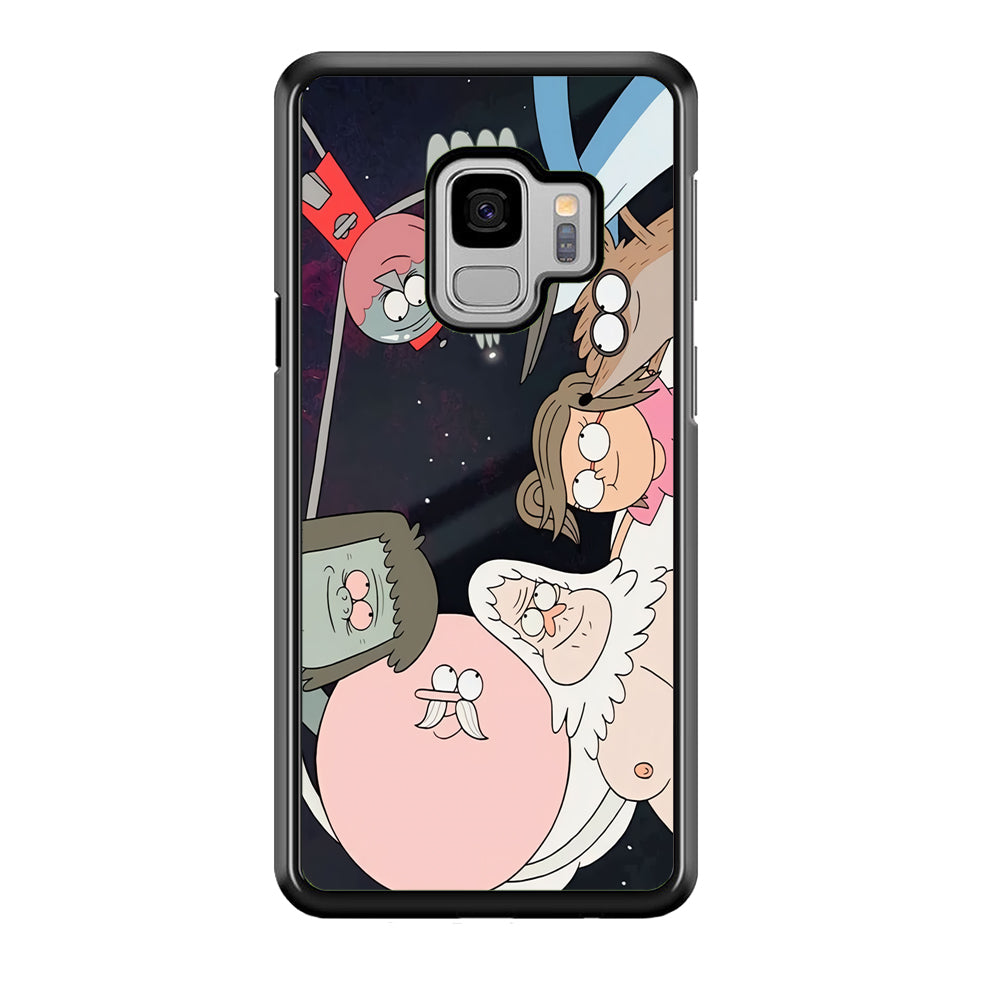Regular Show Team Work Samsung Galaxy S9 Case