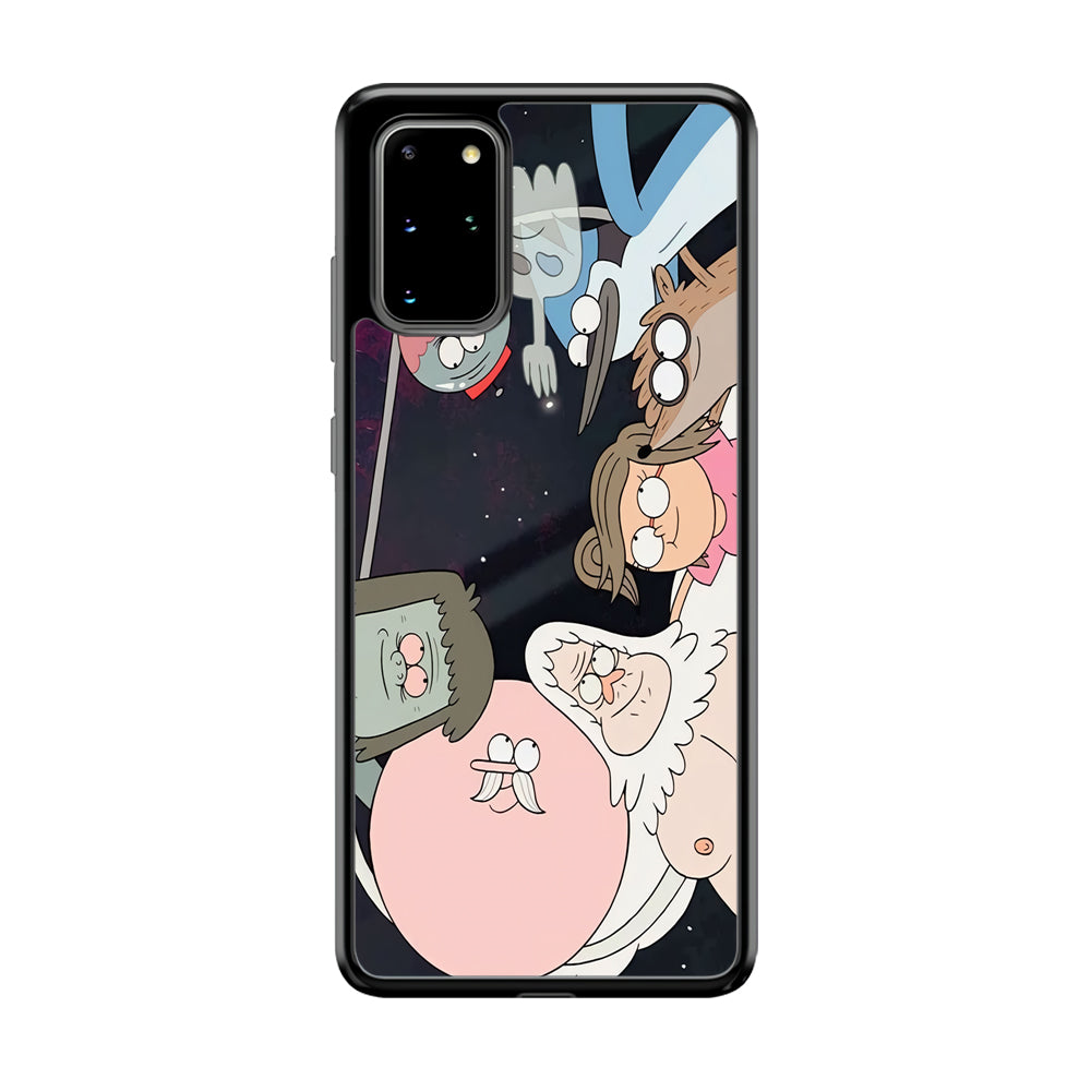 Regular Show Team Work Samsung Galaxy S20 Plus Case