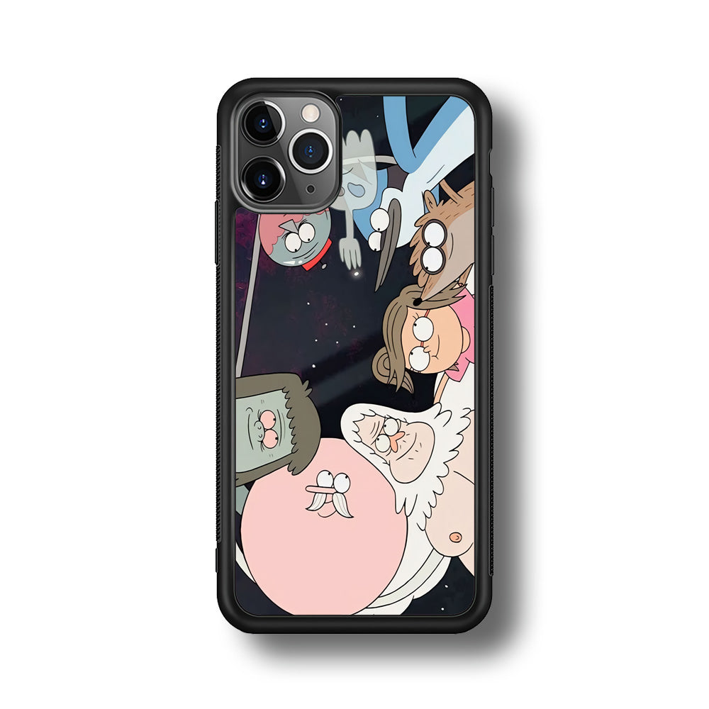 Regular Show Team Work iPhone 11 Pro Max Case