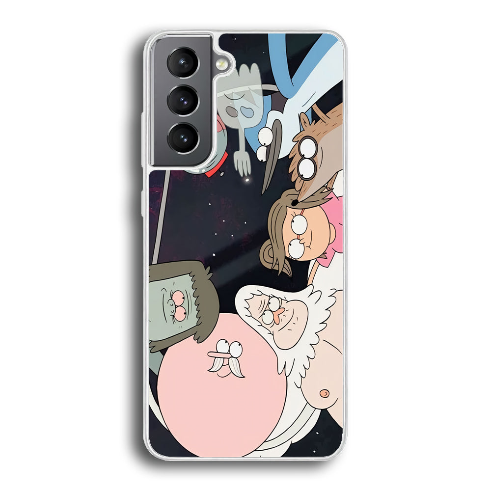 Regular Show Team Work Samsung Galaxy S21 Case