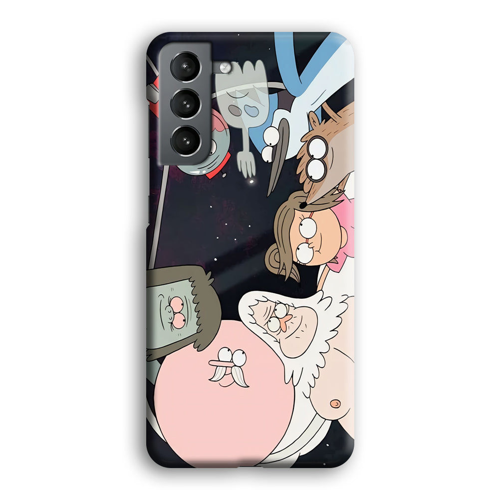 Regular Show Team Work Samsung Galaxy S21 Case