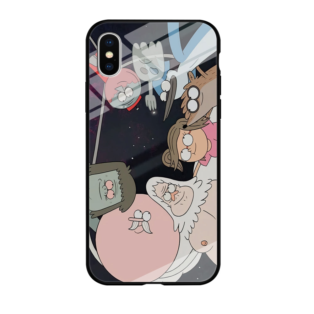 Regular Show Team Work iPhone Xs Max Case