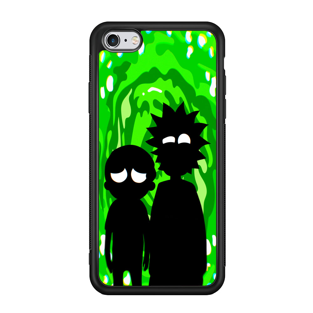 Rick And Morty Silhouette Of Slime iPhone 6 Plus | 6s Plus Case