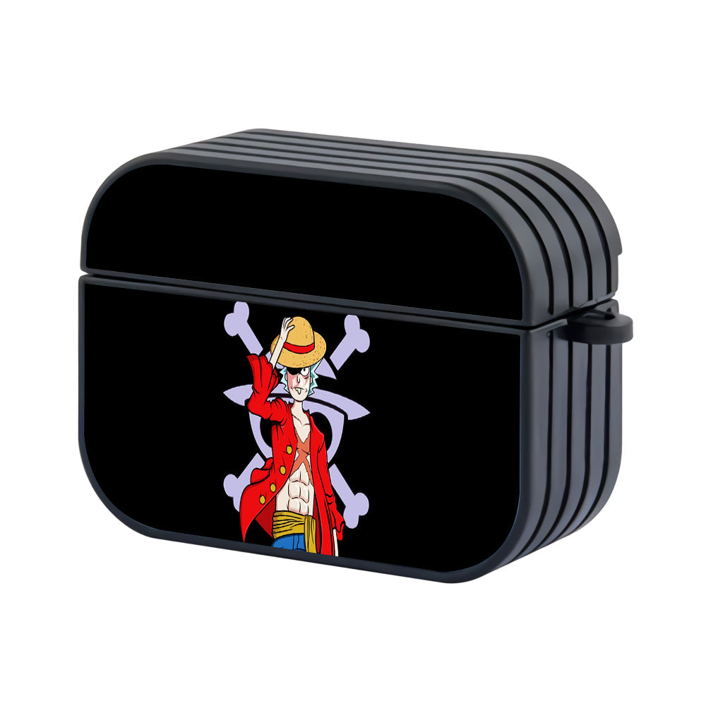 Rick Cosplay Luffy Hard Plastic Case Cover For Apple Airpods Pro 2 - Ezzystore