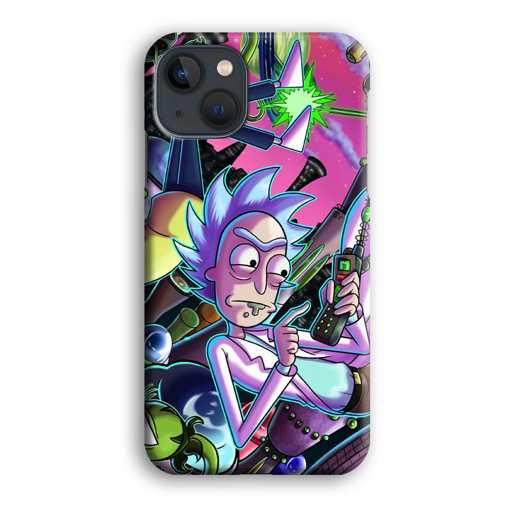 Rick Emergency Call iPhone 15 Plus Case