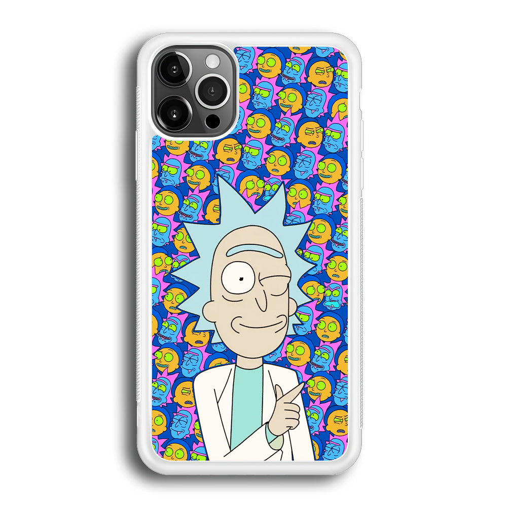Rick Feel Happy iPhone 12 Pro Max Case