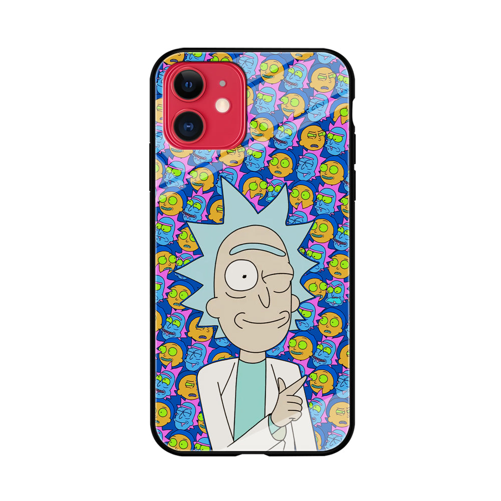 Rick Feel Happy iPhone 11 Case