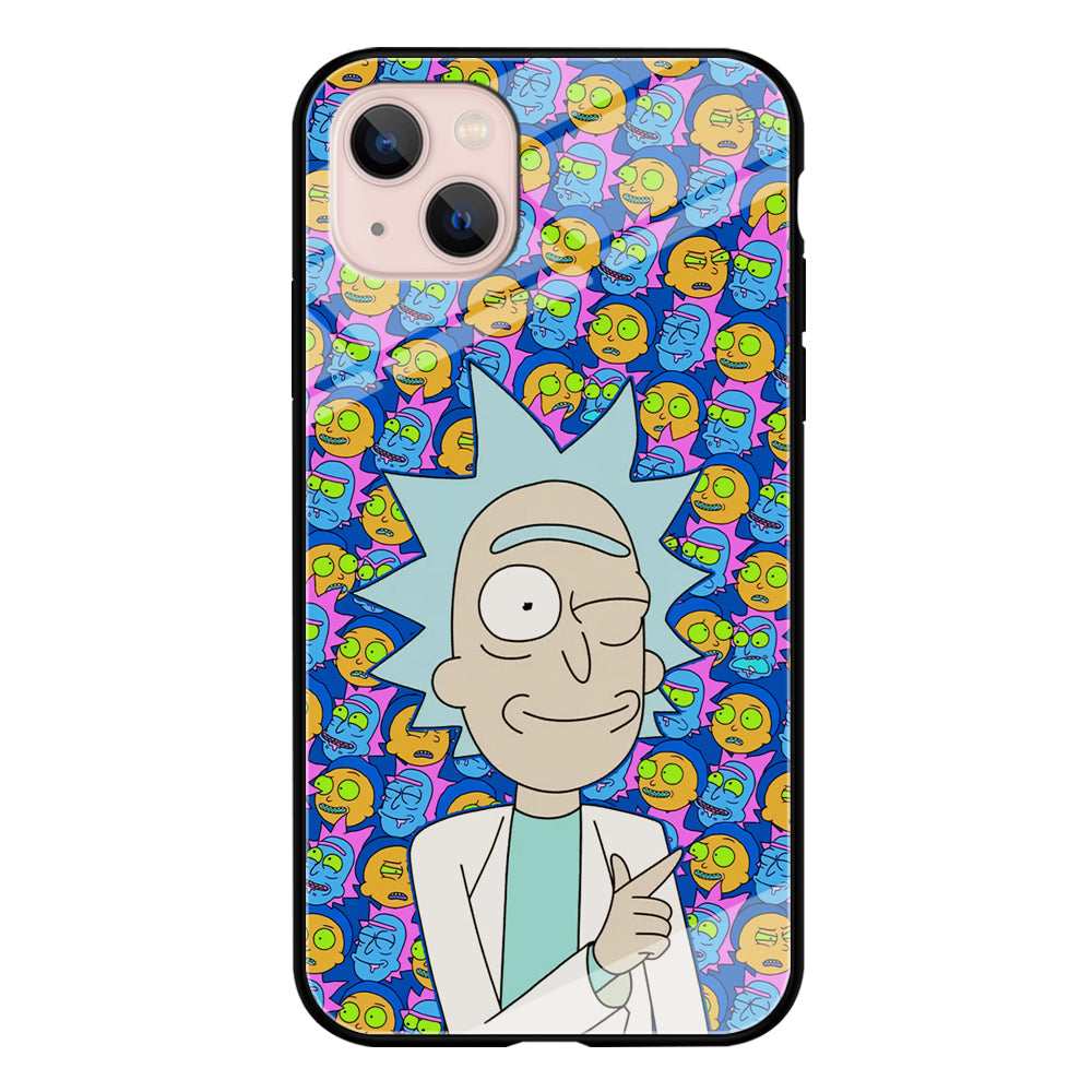 Rick Feel Happy iPhone 15 Case
