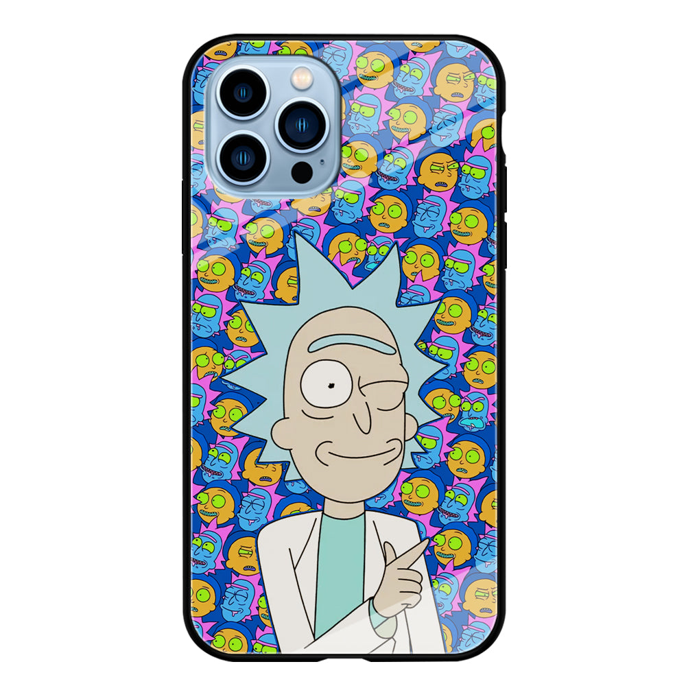Rick Feel Happy iPhone 14 Pro Case