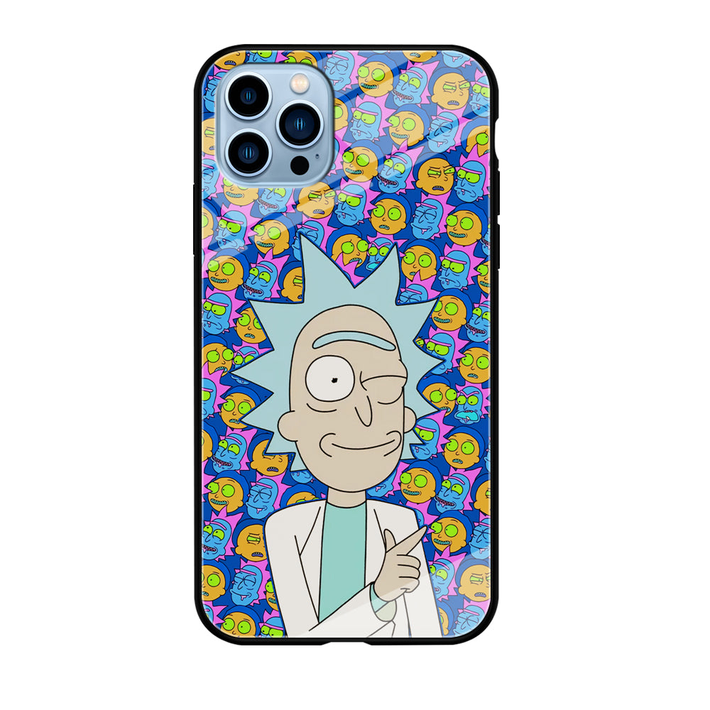 Rick Feel Happy iPhone 12 Pro Max Case